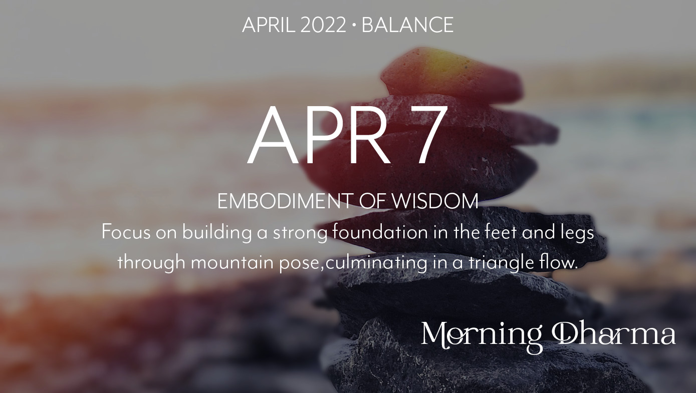Morning Dharma - April 7 2022