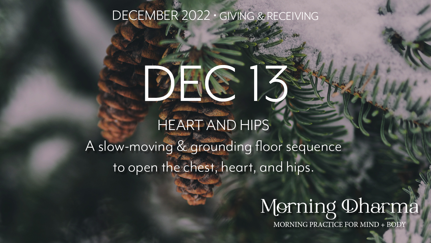 Morning Dharma - December 13 2022